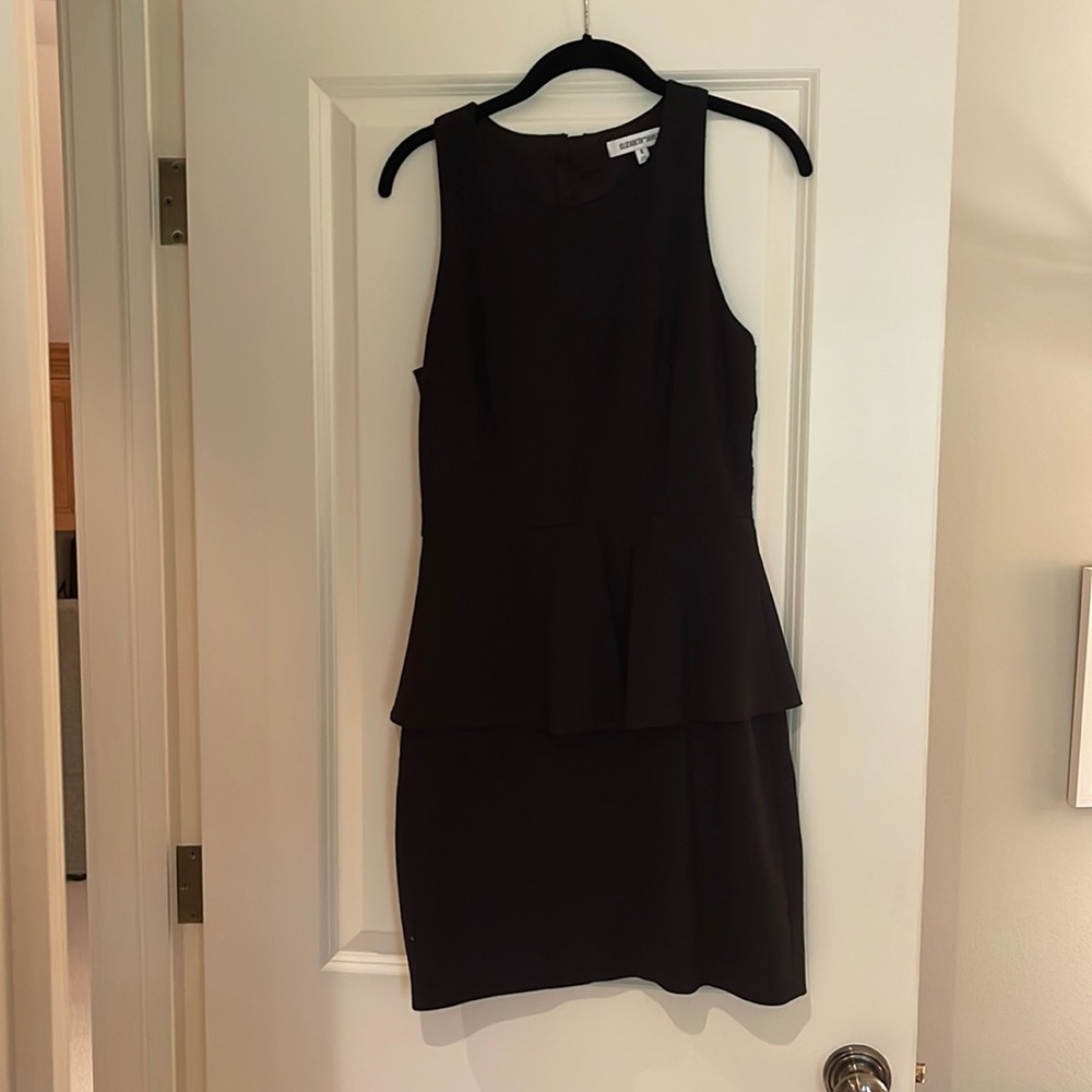 Elizabeth and James Black Dress